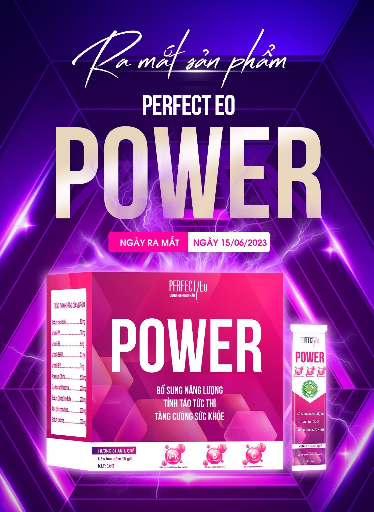 Cùng chào đón sự rực rỡ của Perfect Eo Power – Siêu phẩm đã đổ bộ về kho Perfect Eo!